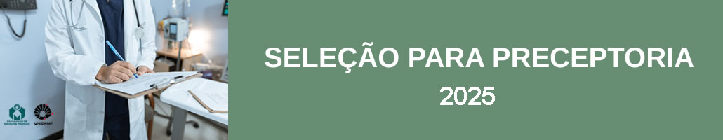 Seleção para Preceptoria 2025