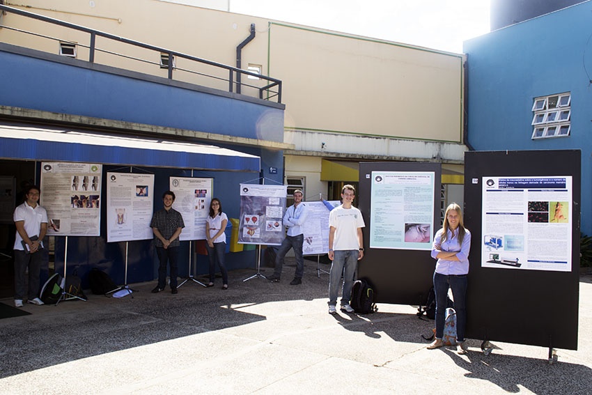 Estudantes do primeiro ano do curso de graduação em Medicina, durante o IV Minicongresso da disciplina IPC/Foto: Marcelo Oliveira - CADCC - FCM/Unicamp