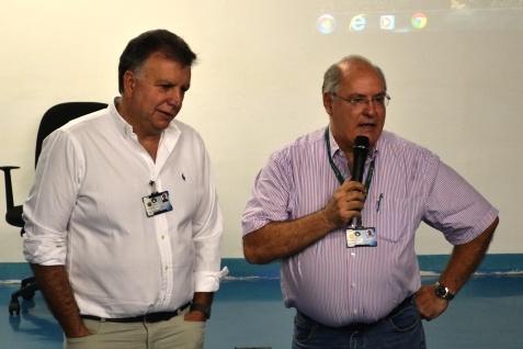 Ivan Toro e Edison Bueno. Foto: Edimilson Montalti - ARPI-FCM/Unicamp