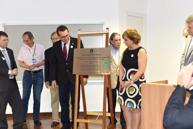 Comemoração dos 50 anos do Departamento de Tocoginecologia. Foto: NederPP - Caism/Unicamp