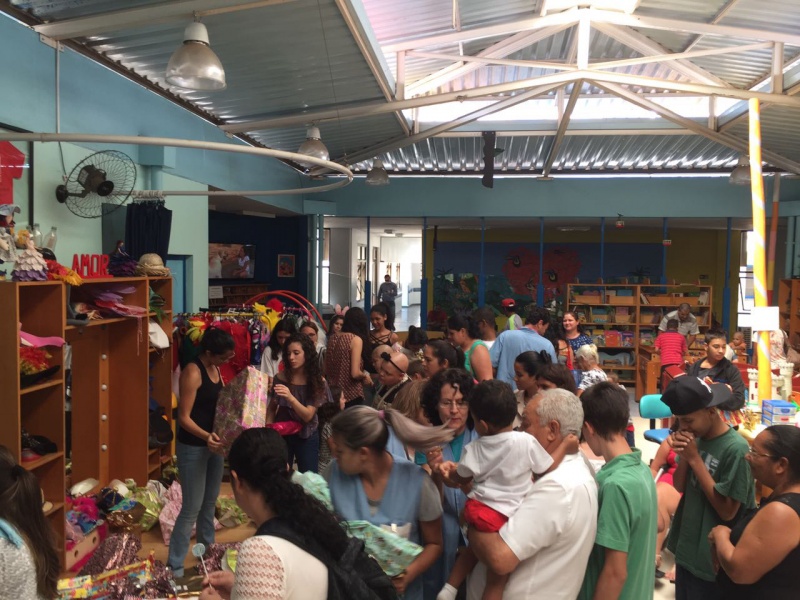 Centro Infantil Boldrini, em Campinas, recebe brinquedos arrecadados pela Campanha GEOzinho/Foto: Divulgação