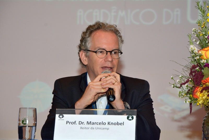 Marcelo Knobel, reitor da Unicamp. Foto: Mercedes Santos - FCM/Unicamp