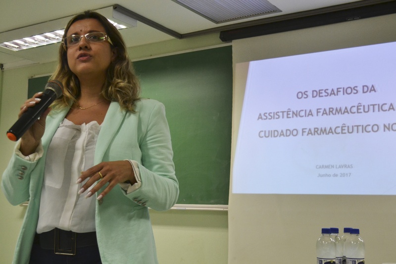 FCM discute o cuidado farmacêutico nas Redes de Atenção à Saúde/Foto: Camila Delmondes