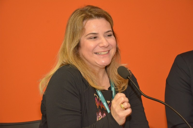 Maria Cláudia Conde, consultora técnica da coordenação geral de Saúde do Trabalhador do Ministério da Saúde. Foto: Mario Moreira