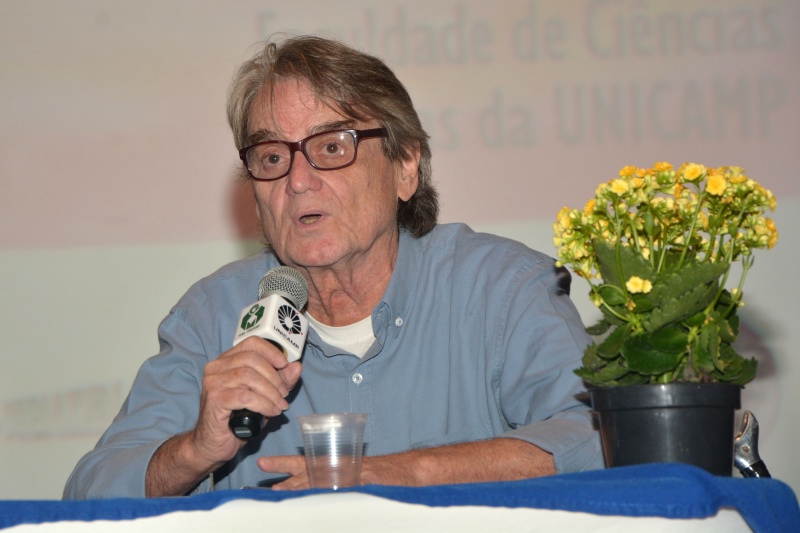 Paulo Amarante, presidente de honra da Abrasme, durante abertura do VIII Despatologiza/Foto: Mário Moreira