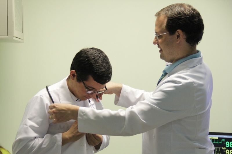 Oziel e Marcelo. Foto: Bruno de Jorge - FCM/Unicamp