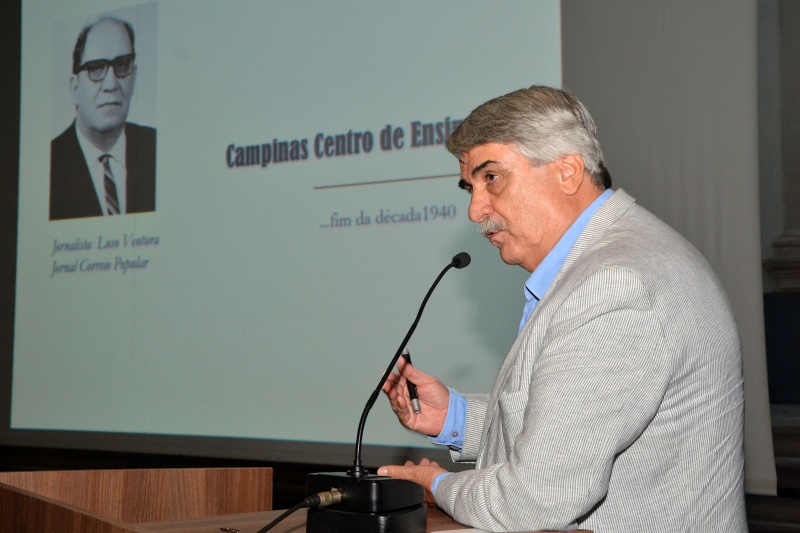 João Luiz de Carvalho Pinto e Silva, decano da segunda turma de medicina da FCM - Foto: Mario Moreira - FCM/Unicamp