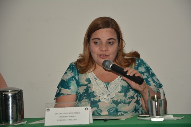 A coordenadora da Comissão de Residência Multiprofissional da Unicamp, Luciana de Lione Melo/Foto: Mario Moreira