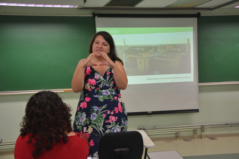 Fernanda Longo Pereira, membro da Comissão de Gestão Ambiental da FCM/Foto: Mercedes Santos