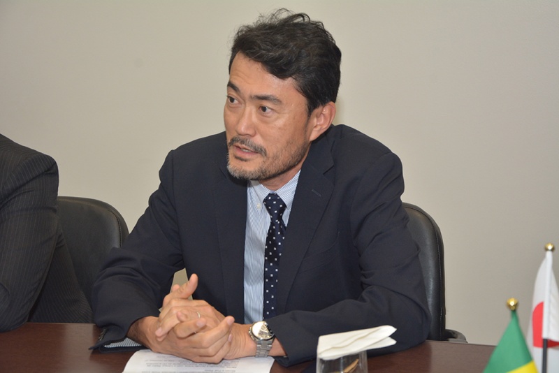 O representante da Agência de Cooperação Internacional do Japão, Hiroshi Sato/Foto: Mário Moreira