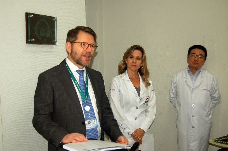 Agrício Crespo, chefe da disciplina de otorrinolaringologia da FCM - Foto: Mário Moreira - FCM/Unicamp