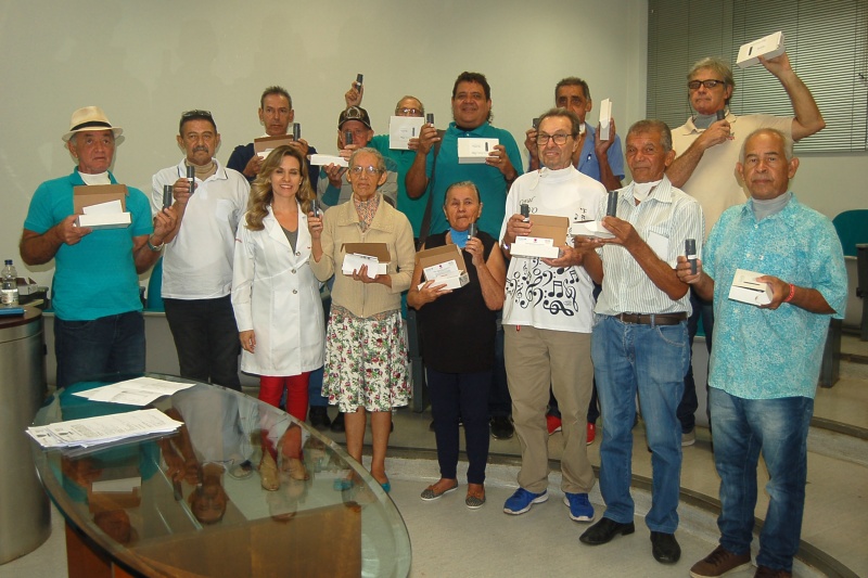 Pacientes com laringectomia total atendidos no HC - Foto: Mário Moreira - FCM/Unicamp