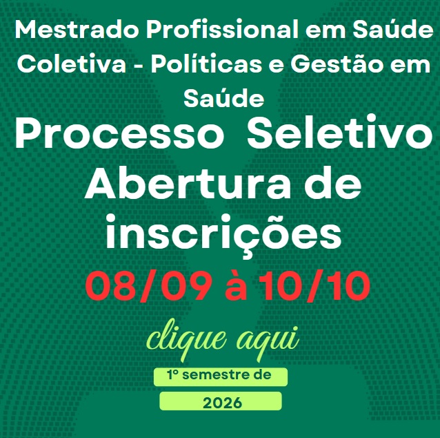 processo selestivo 1ºsemestre de 2026 